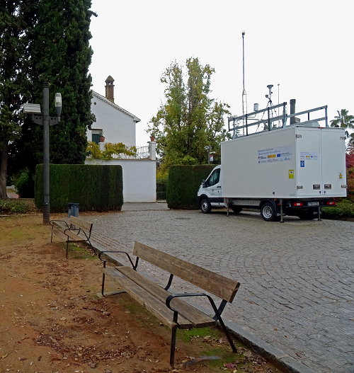 Unidad Móvil en el Parque García Lorca